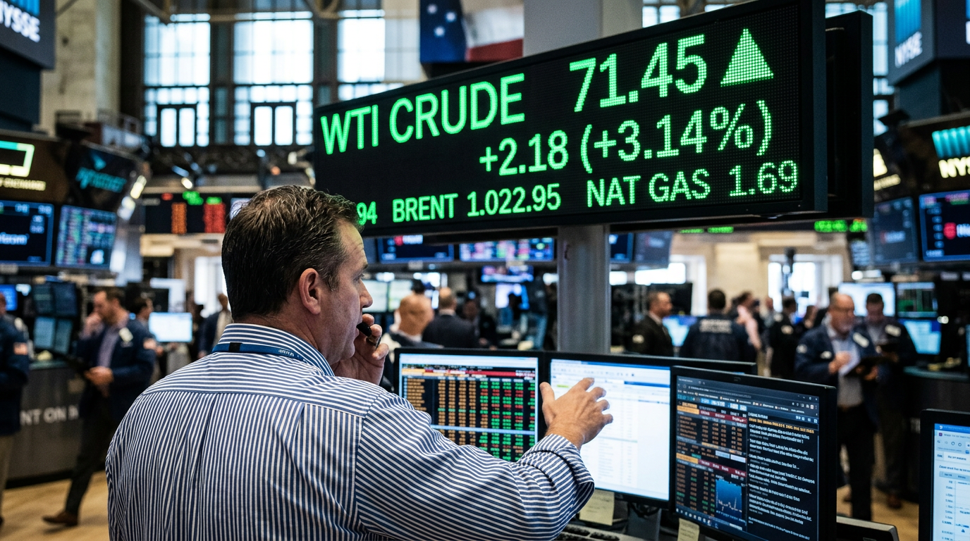 WTI Crude Oil Hits 7-Month High as Geopolitical Tensions Drive Energy ...
