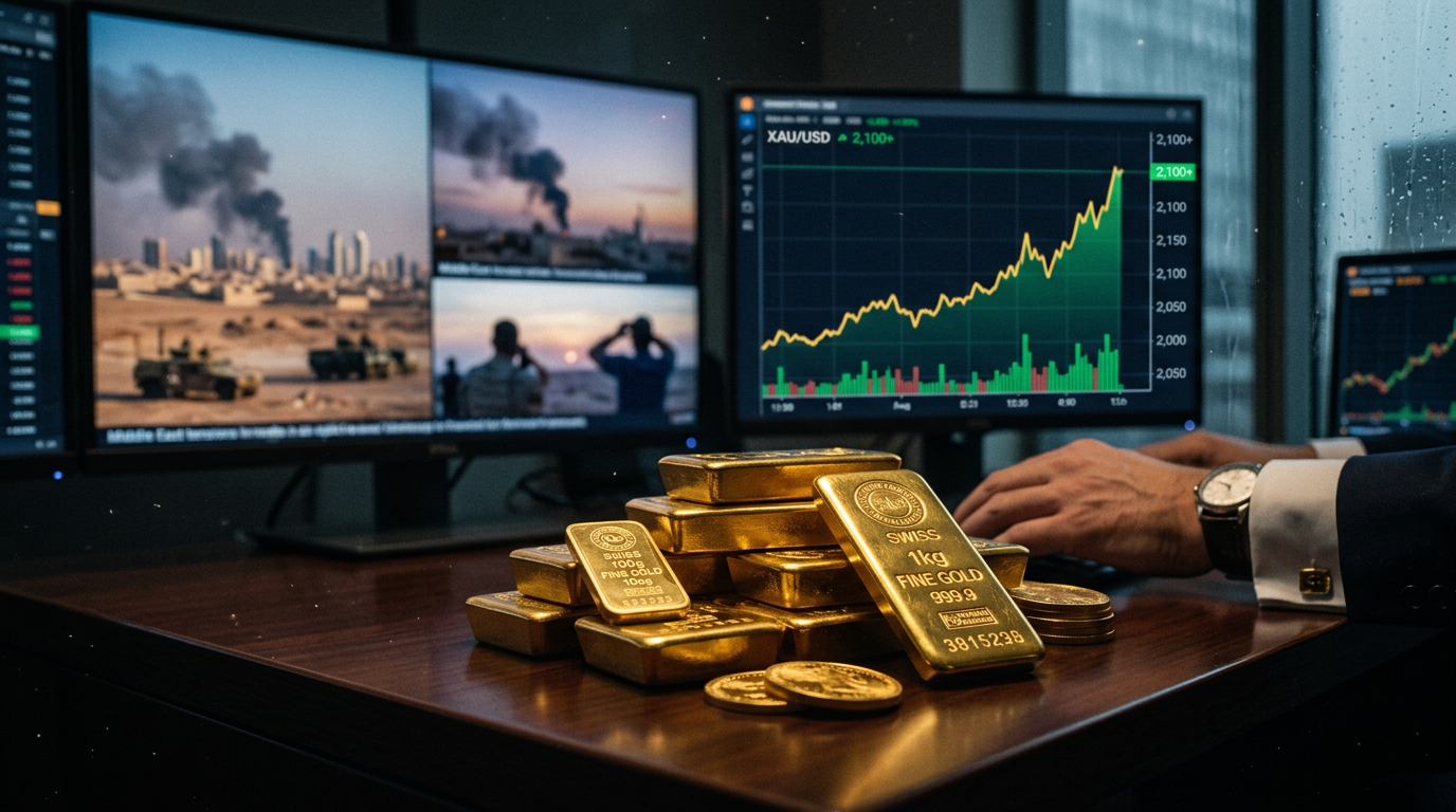 Gold Rebounds as Oil Cools: XAU/USD Regains Momentum While Silver Jumps