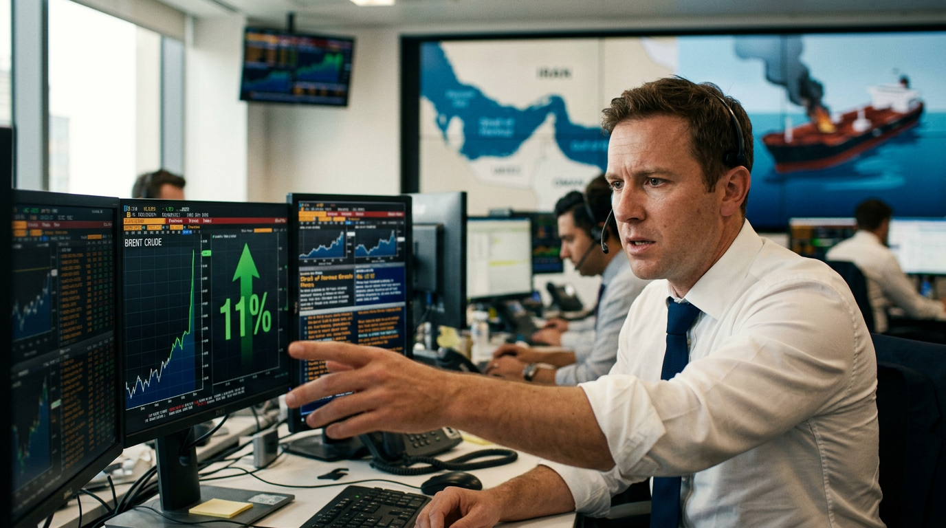 Oil Prices Surge Up to 11% on Middle East Tensions and Strait of Hormuz ...