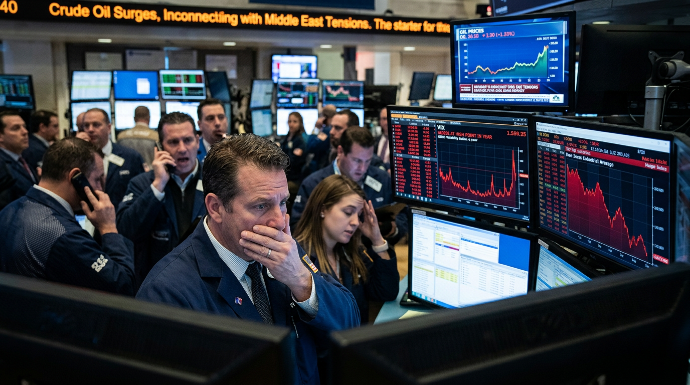 Oil Surges and Geopolitical Tensions Shake Stock Market as Volatility ...