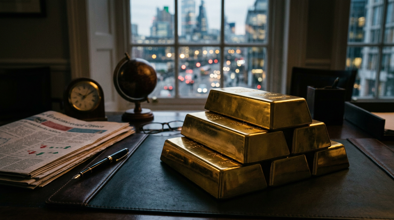 Gold Clings to Gains Above $4,550 on Safe-Haven Demand Amid Energy ...