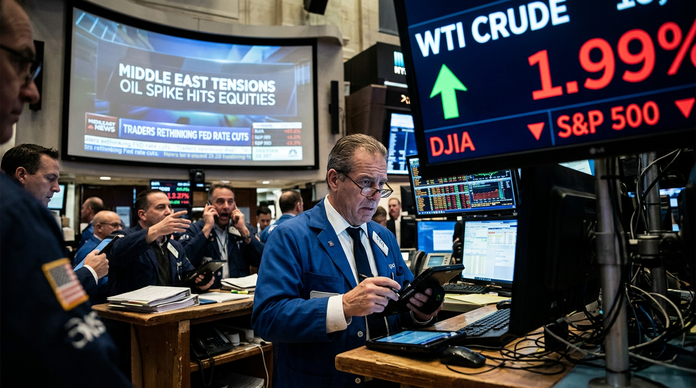 Oil Jumps 9% on Middle East Tensions: What It Means for Stocks and Fed ...